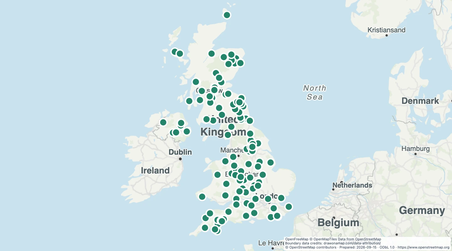 Map preview: UK historic battlefield sites