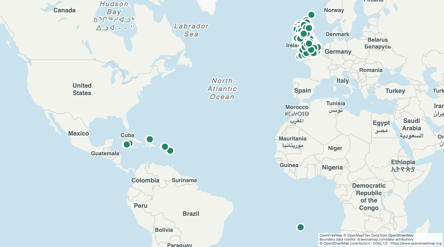 Map preview: UK public libraries